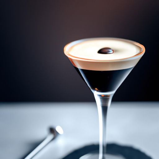 Espresso Martini Preparation: Brewing elegance, Friends!