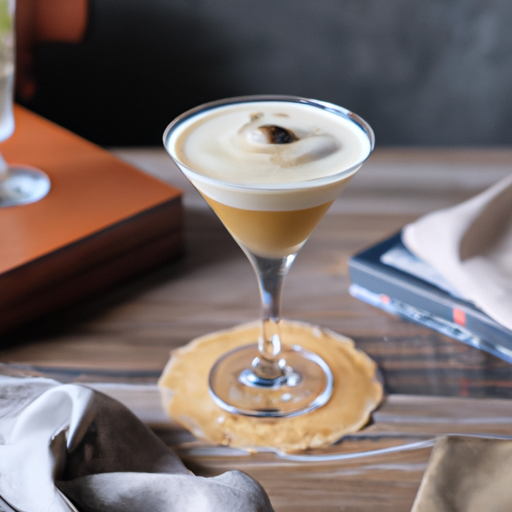 Espresso Martini with cream: Arc Reactor Elixir