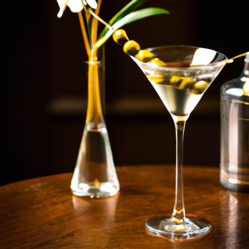 gin martini cocktail: A delightfully morbid brew