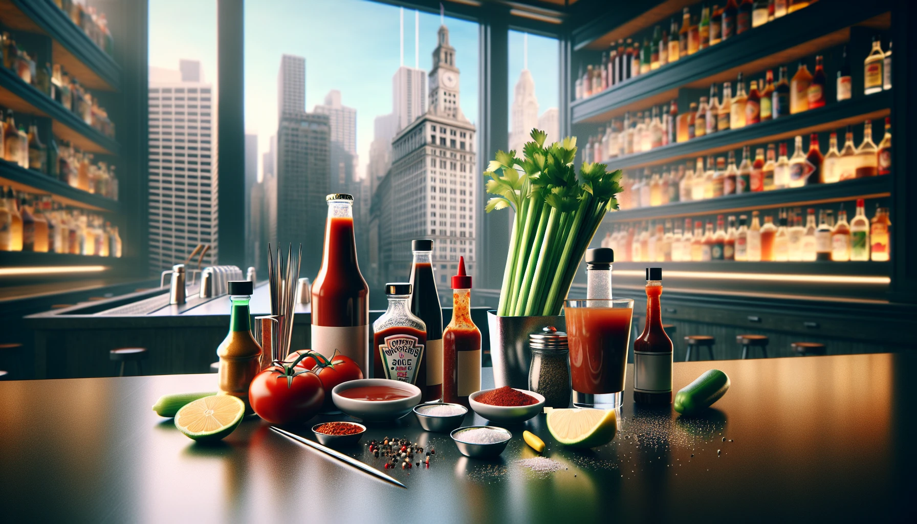 Bloody Mary ingredients in Chicago: A wild cocktail chase!