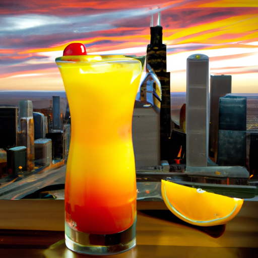 The best Tequila Sunrise in Chicago at Top Bars